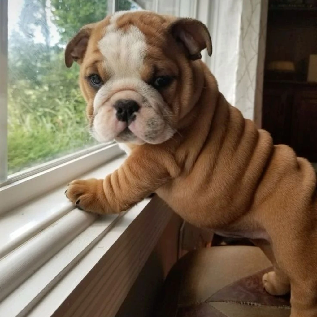 Bulldog Inglés color Red