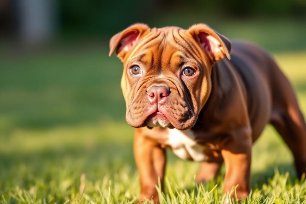 Bulldog Inglés color Chocolate