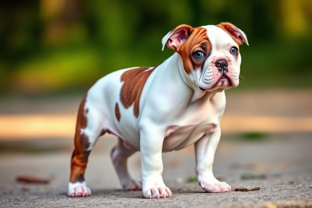 Bulldog Inglés color Pied