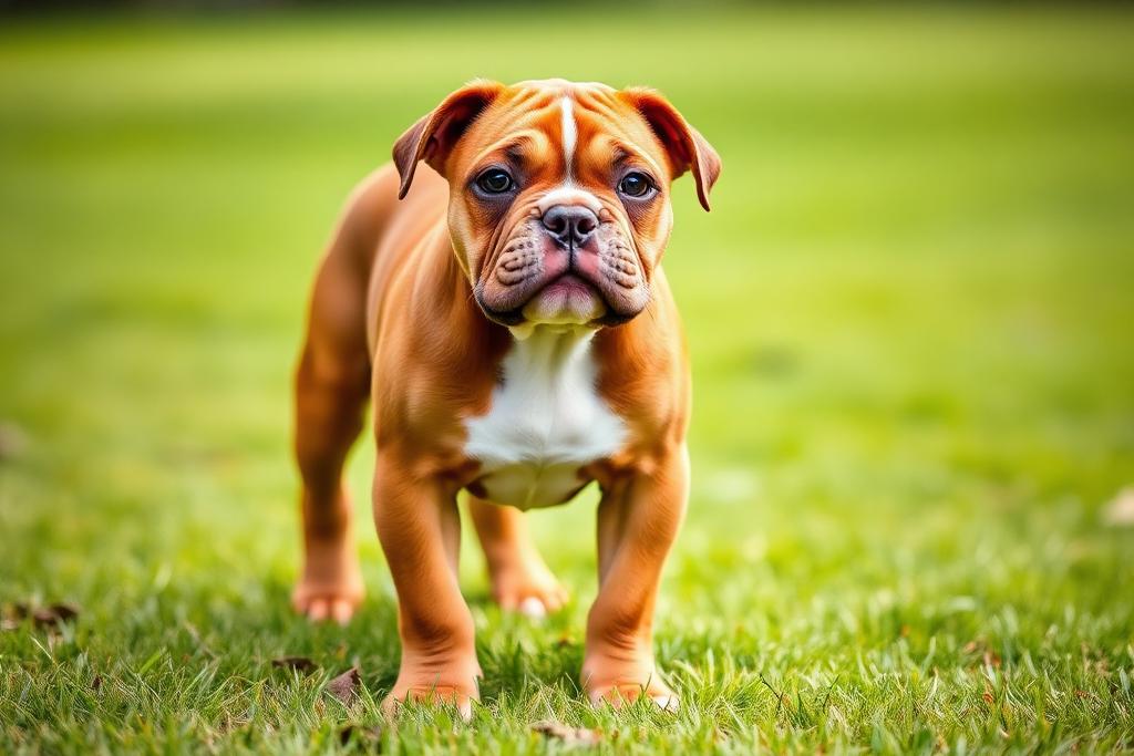 Bulldog Inglés color Red